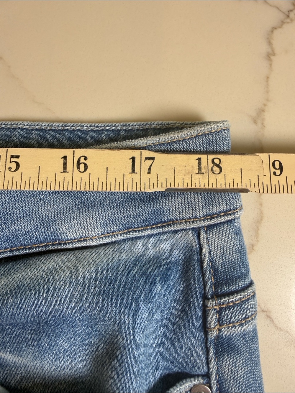 PAIGE Claudine High Rise Ankle Flare Jeans Light Blue NWT Size 34 - Picture 14 of 16